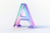 PNG Alphabet A purple shape white background. AI generated Image by rawpixel.