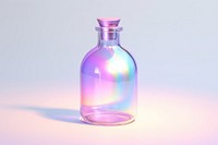Bottle transparent glass white background. AI generated Image by rawpixel.