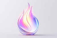 Fireflame graphics shape creativity. AI generated Image by rawpixel.