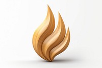 Fireflame icon wood white background creativity. AI generated Image by rawpixel.