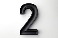 PNG Number 2 number shape black. AI generated Image by rawpixel.