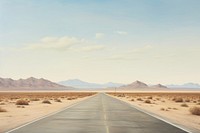 Highway road outdoors horizon freeway. AI generated Image by rawpixel.