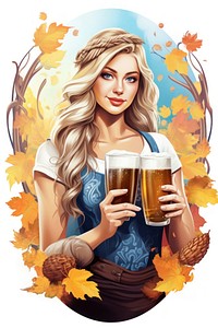 Portrait holding drink beer. AI generated Image by rawpixel.