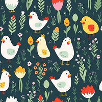 Pattern backgrounds animal bird. 