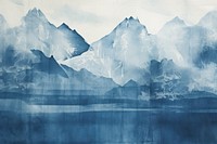 Mountain backgrounds landscape glacier. AI generated Image by rawpixel.