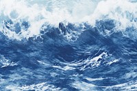 Sea wave backgrounds outdoors nature. AI generated Image by rawpixel.