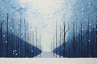 Winter forest background. AI generated Image by rawpixel.
