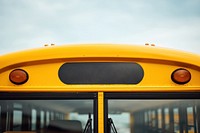 Yellow school bus vehicle transportation architecture. AI generated Image by rawpixel.