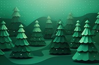 Christmas trees green outdoors pattern. AI generated Image by rawpixel.