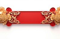 Chinese new year gold red white background. AI generated Image by rawpixel.