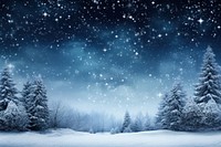 Christmas background winter snow backgrounds. AI generated Image by rawpixel.
