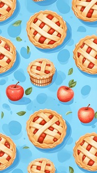 Pie backgrounds dessert pattern. 