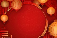 Chinese New Year lantern backgrounds pattern. AI generated Image by rawpixel.