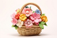Flowers basket plant food. AI generated Image by rawpixel.