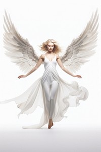 Angle fantasy angel dress. AI generated Image by rawpixel.