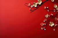 Chinese background backgrounds jewelry petal. AI generated Image by rawpixel.