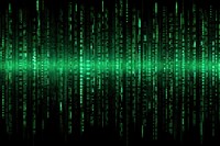 Digital green black background backgrounds binary code illuminated. AI generated Image by rawpixel.