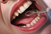 Removing dental plaque teeth jaw medication. 