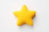 Gold star symbol white background simplicity. AI generated Image by rawpixel.