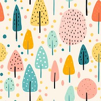 Tree pattern confectionery backgrounds. AI generated Image by rawpixel.