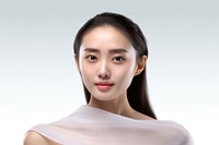 Woman skincare advertisement portrait adult photo. AI generated Image by rawpixel.