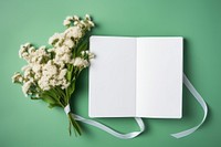 Flower ribbon plant green. AI generated Image by rawpixel.