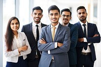 Indian business multiage team success adult togetherness. AI generated Image by rawpixel.