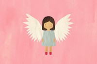 Cute angel art representation creativity. AI generated Image by rawpixel.