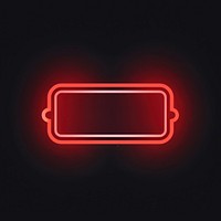 Movie ticket icon neon light line. AI generated Image by rawpixel.