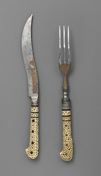 Table knife and fork