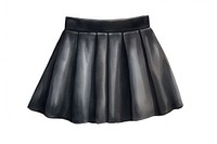 Black mini skirt miniskirt coathanger footwear. AI generated Image by rawpixel.