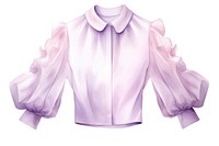 Shirt elegant collar sleeve blouse coathanger. AI generated Image by rawpixel.