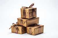 Gift box paper white background. AI generated Image by rawpixel.