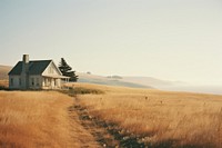 House landscape architecture grassland. 