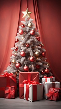 Christmas christmas winter gift. AI generated Image by rawpixel.