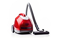 White background vacuum cleaner equipment housework. AI generated Image by rawpixel.