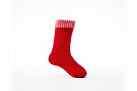 Stocking sock white background christmas. 