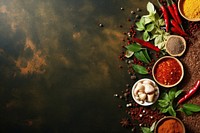Asian food ingredients mix spice vegetable seasoning. AI generated Image by rawpixel.