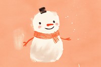 Snowman representation creativity outdoors. AI generated Image by rawpixel.