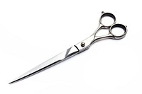 Hairdressing scissors blade white background weaponry. AI generated Image by rawpixel.