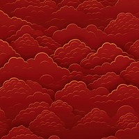 Cloud gold red backgrounds pattern. 