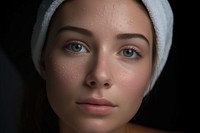 Woman skin portrait adult. AI generated Image by rawpixel.