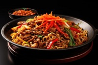 Yakisoba food noodle meal. AI generated Image by rawpixel.