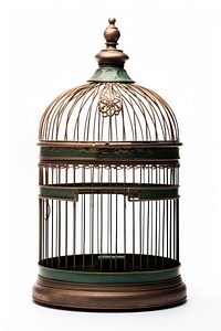 Bird cage white background architecture furniture. AI generated Image by rawpixel.