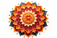 Diwali rangoli pattern flower art. AI generated Image by rawpixel.