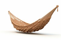 Rope hammock 3d cartoon white background tranquility relaxation. AI generated Image by rawpixel.