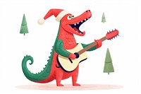 Guitar red representation celebration. AI generated Image by rawpixel.