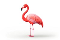 Flamingo flamingo animal bird. AI generated Image by rawpixel.