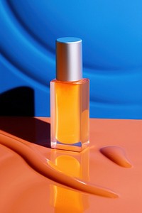 Lotion bottle cosmetics perfume. AI generated Image by rawpixel.