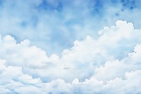 Blue sky background backgrounds outdoors nature. AI generated Image by rawpixel.